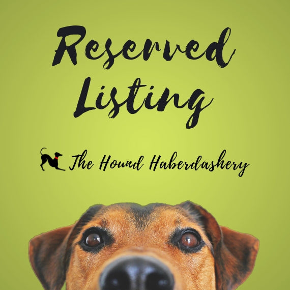Reserved Listing - Joe T. - Custom Leash with Attachments