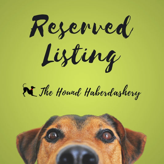 Reserved Listing - Joe T. - Custom Leash with Attachments